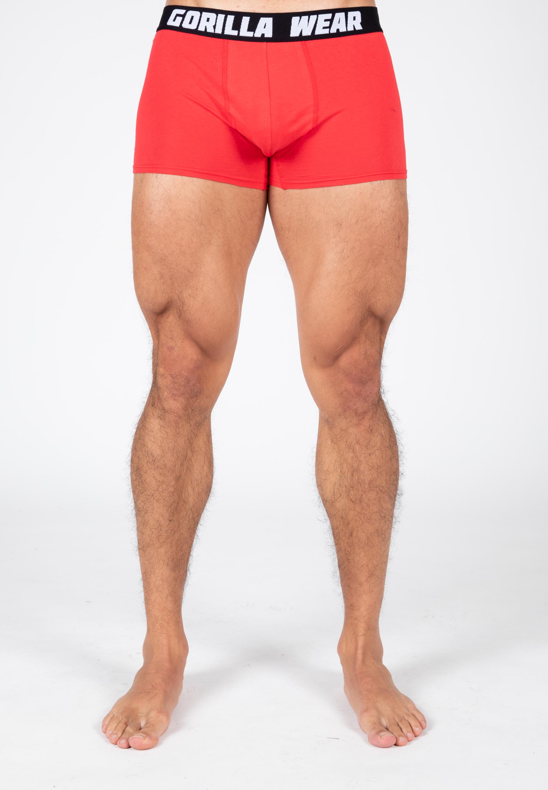 Gorilla Wear Boxershorts 3-pack, grey/navy/red - 27