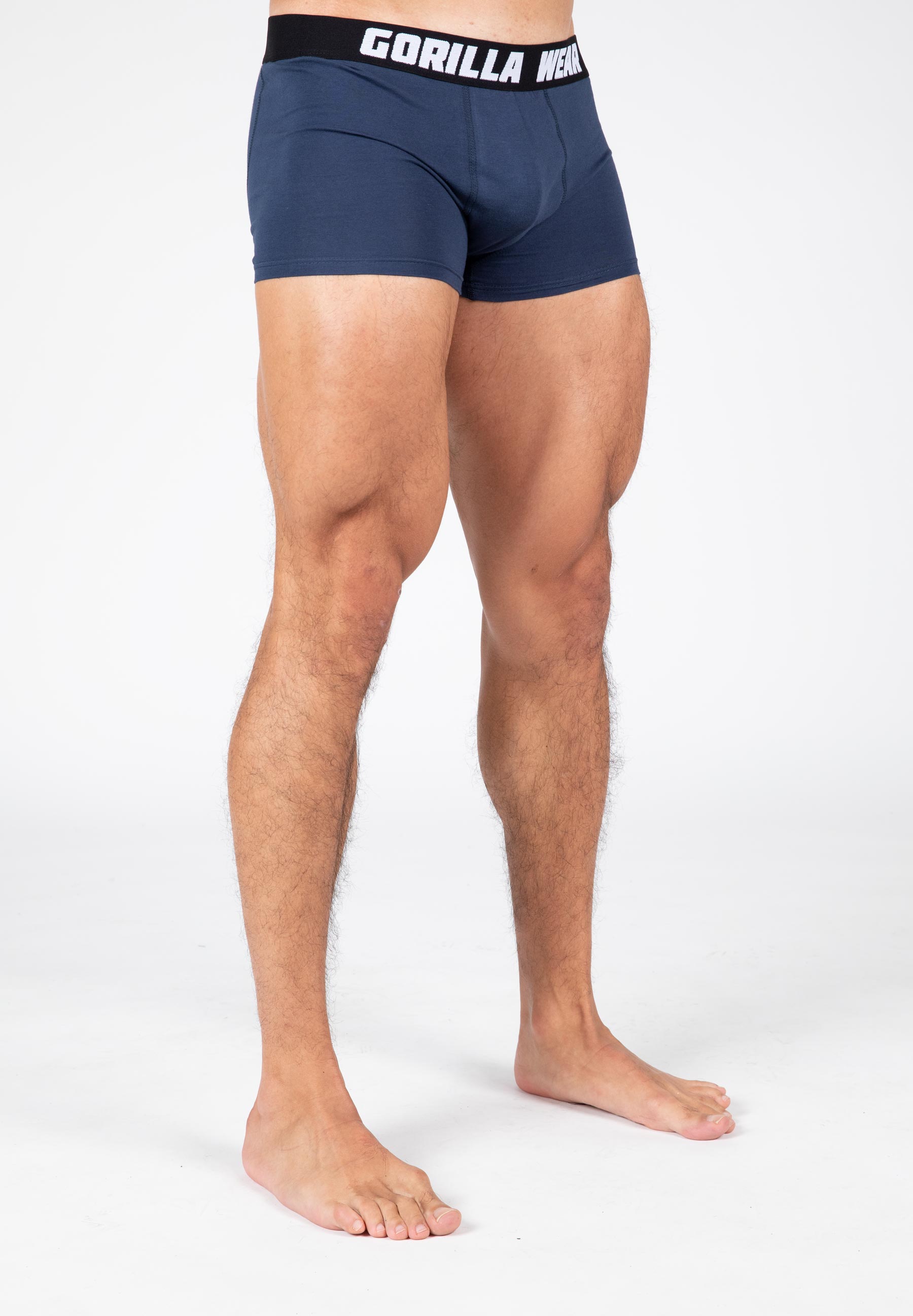 Gorilla Wear Boxershorts 3-pack, grey/navy/red - 16