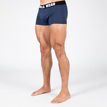 Gorilla Wear Boxershorts 3-pack, grey/navy/red