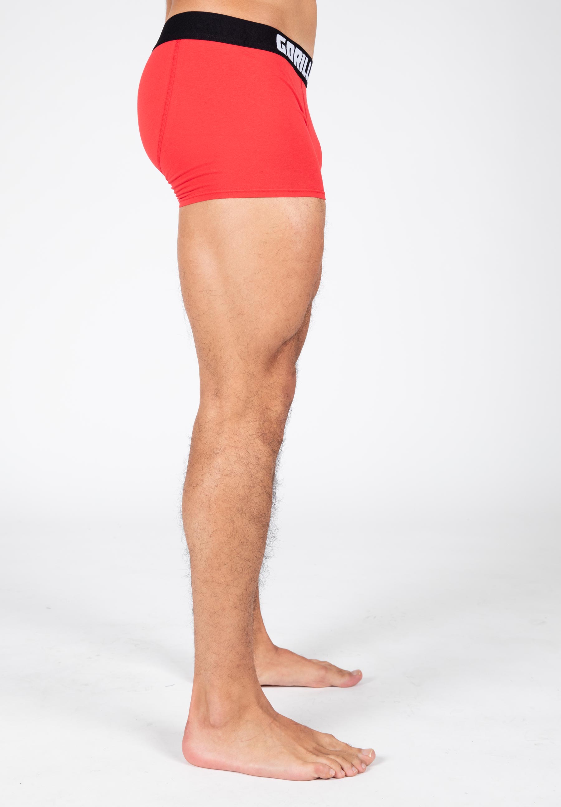 Gorilla Wear Boxershorts 3-pack, grey/navy/red - 7
