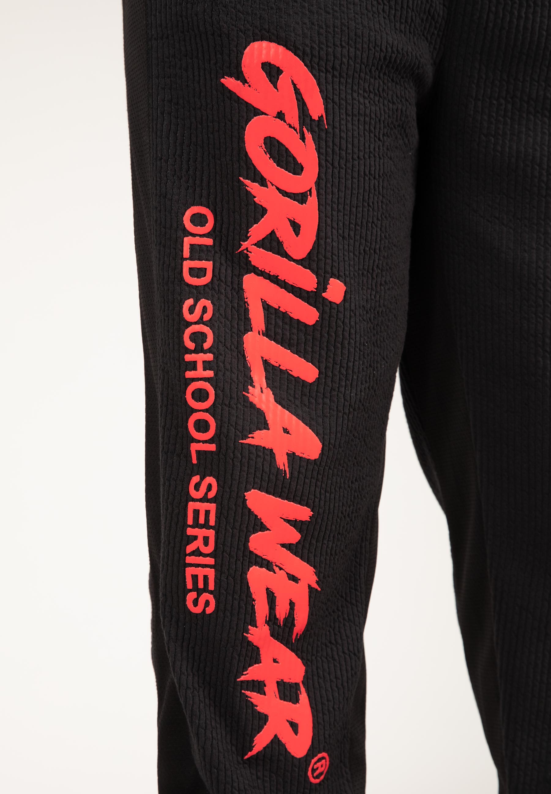 Augustine Old School Pants, black/red - 9