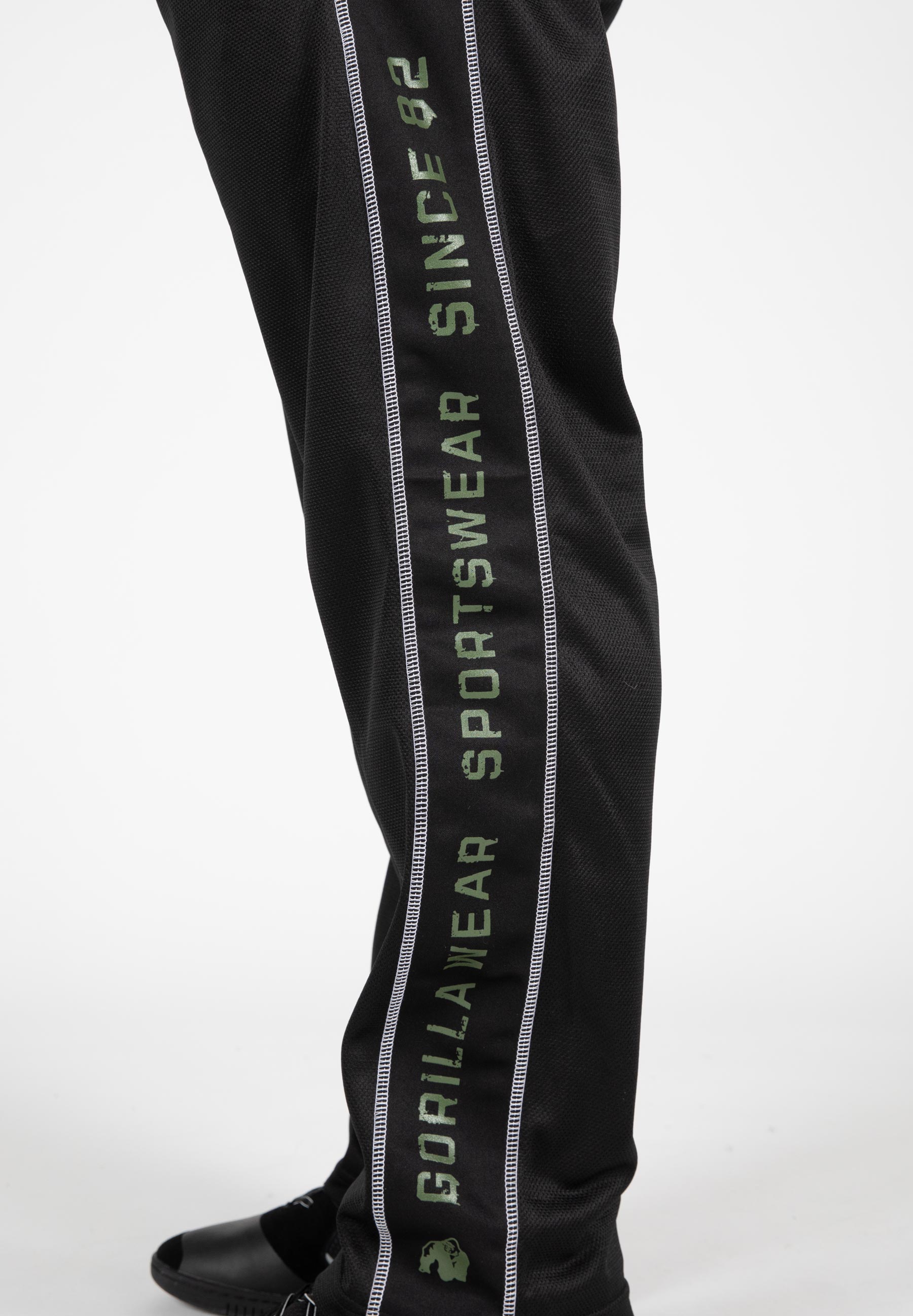 Functional Mesh Pants, black/green - 6