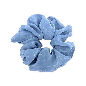 Scrunchie "soft" blue