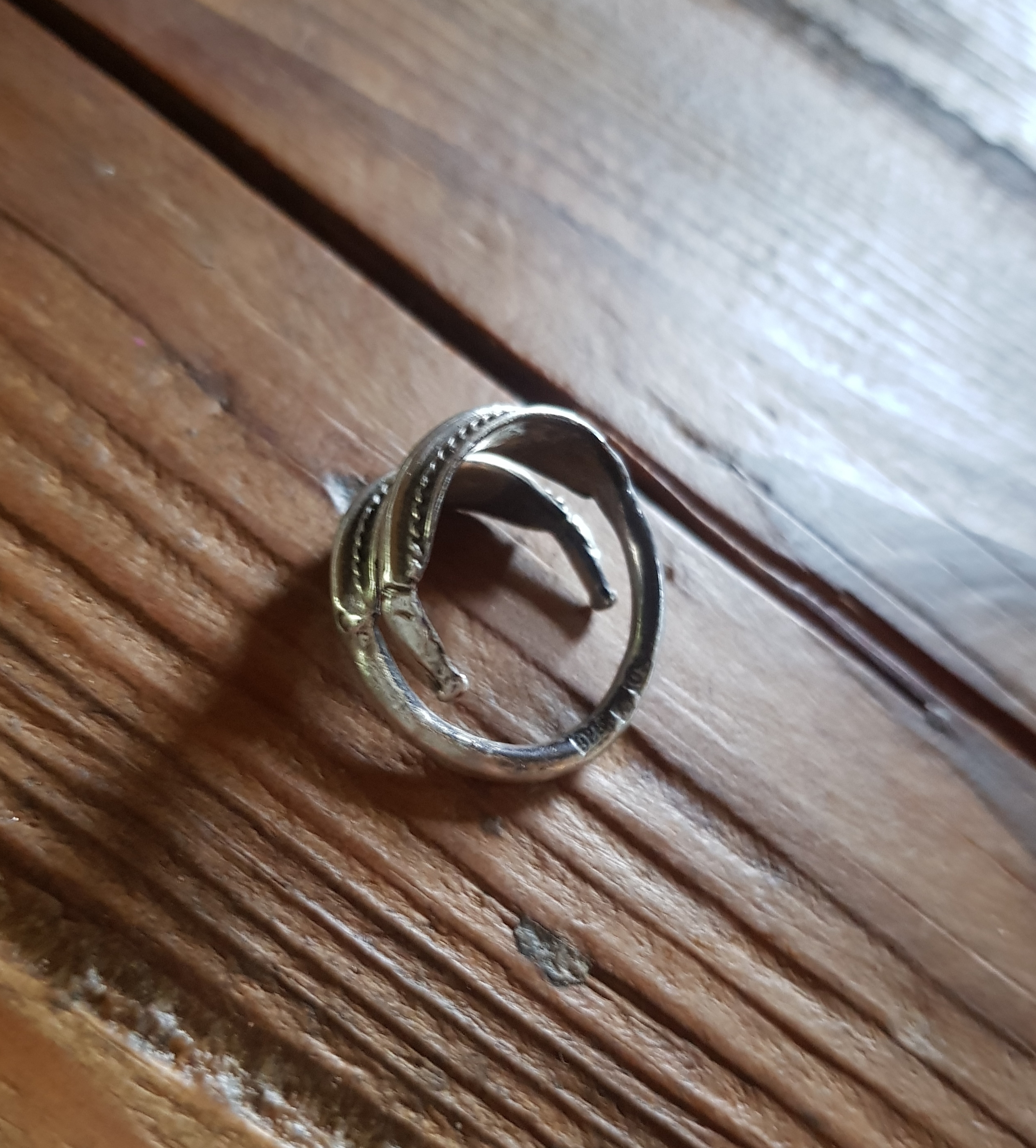 Ormring silver - replika - 2