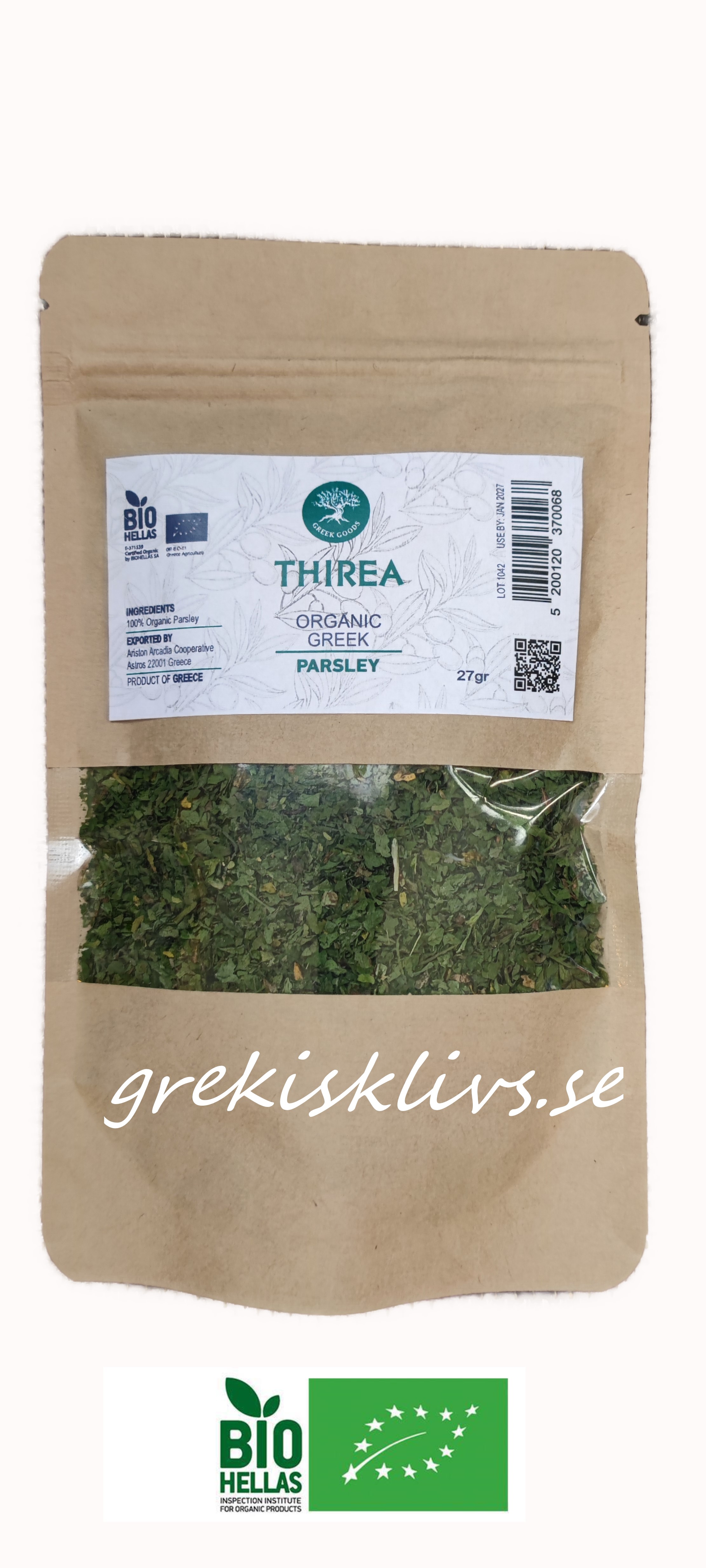 parsley organic 27g, THIREA,