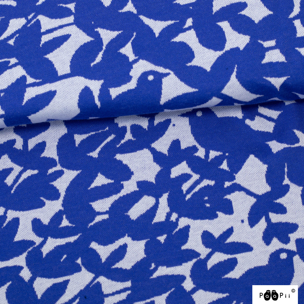 JACQUARD  NIGHTINGALE - BLUE - 5