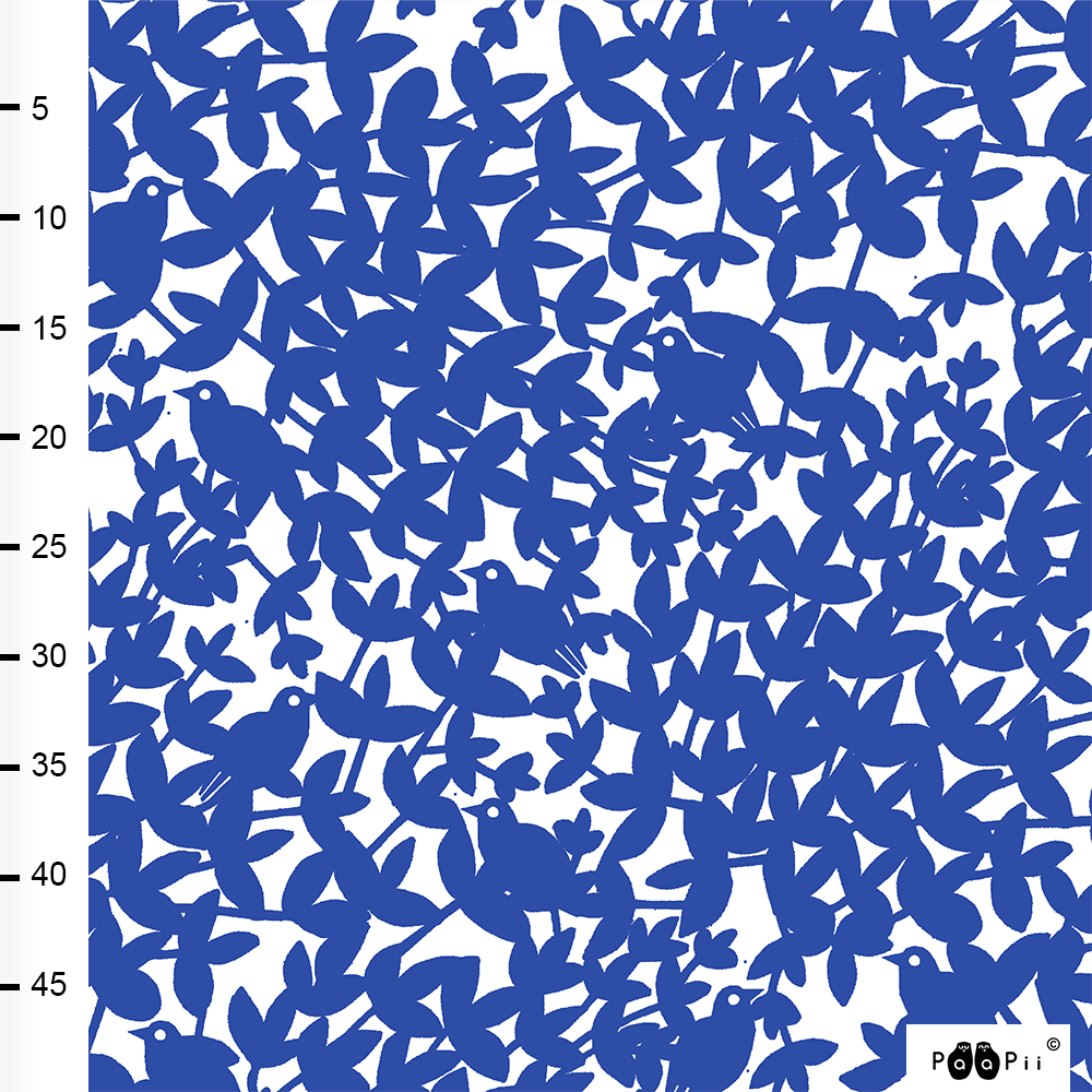 JACQUARD  NIGHTINGALE - BLUE