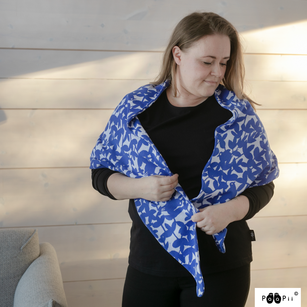 JACQUARD  NIGHTINGALE - BLUE - 4