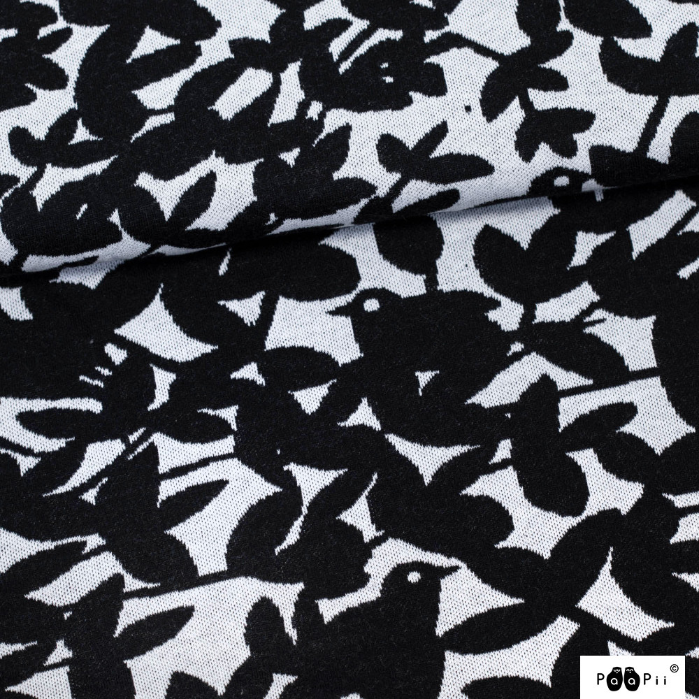 JACQUARD  NIGHTINGALE - BLACK - 4