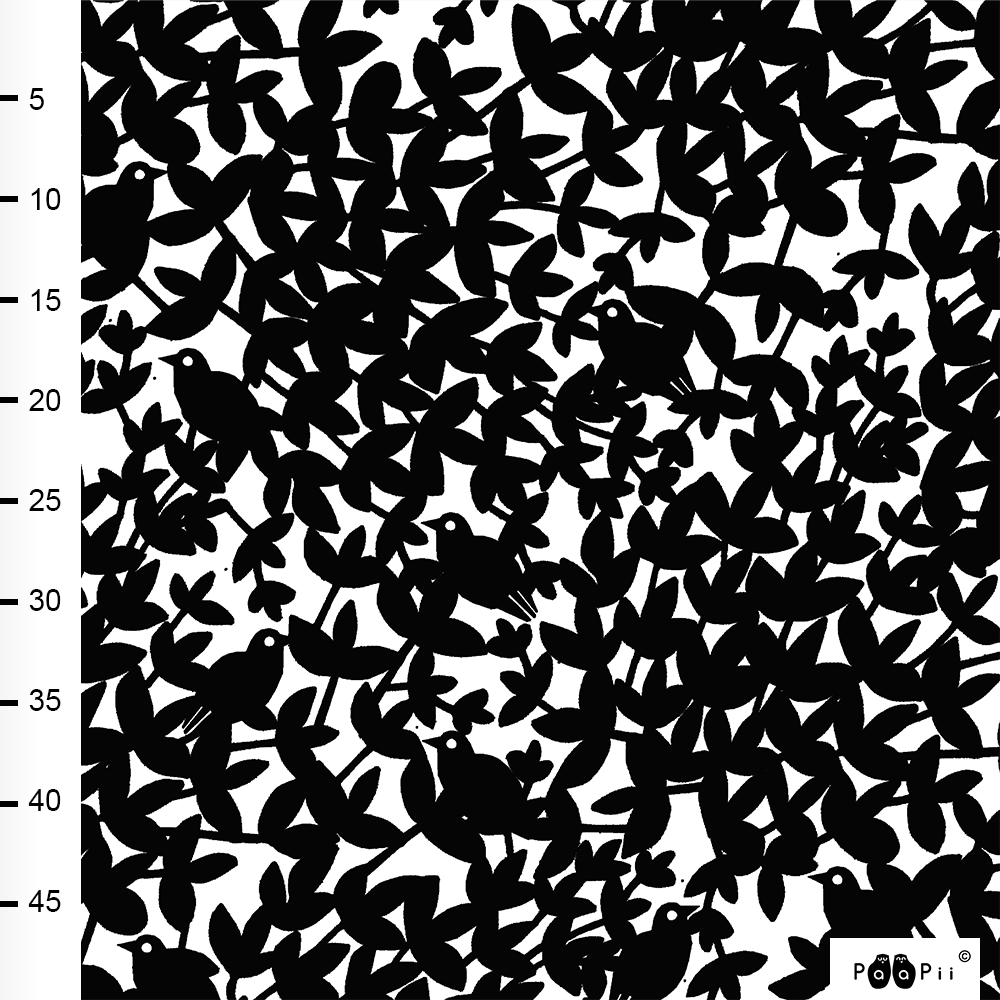 JACQUARD  NIGHTINGALE - BLACK