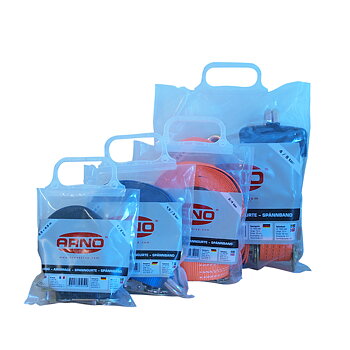 Orange Spännband 35 mm. krok-krok i påse