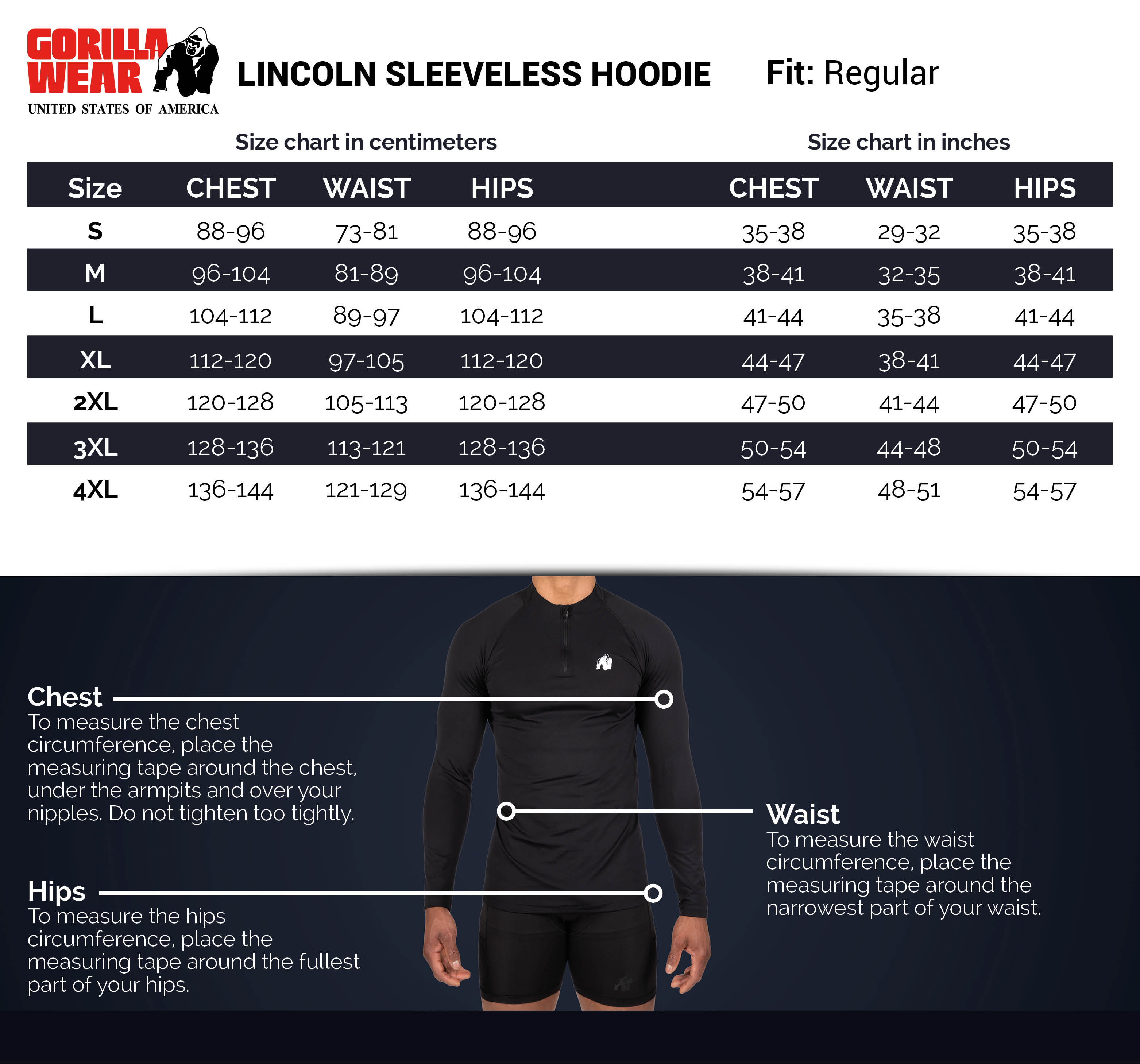 Lincoln Sleeveless Hoodie, grey - 3