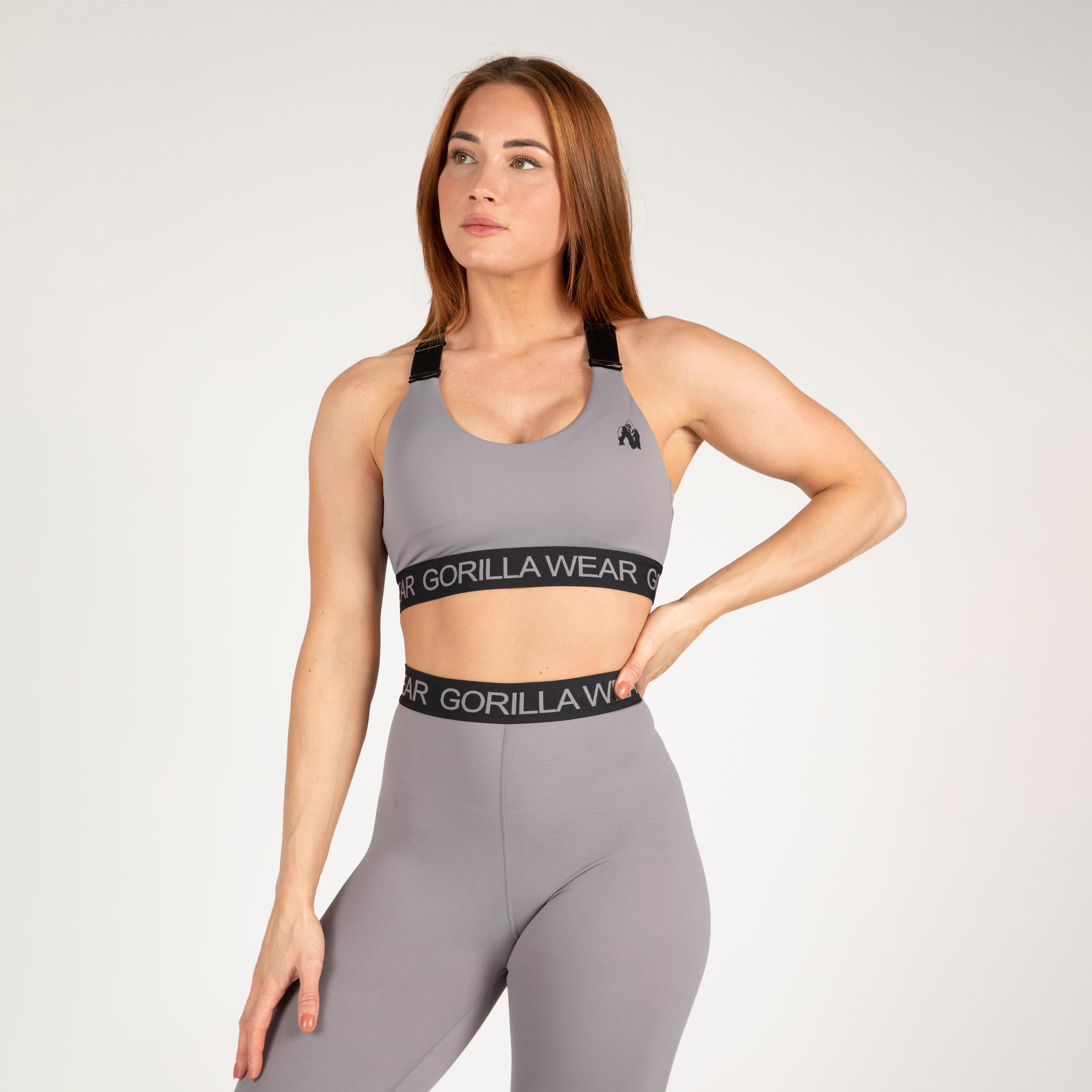 Colby Sports Bra, grey
