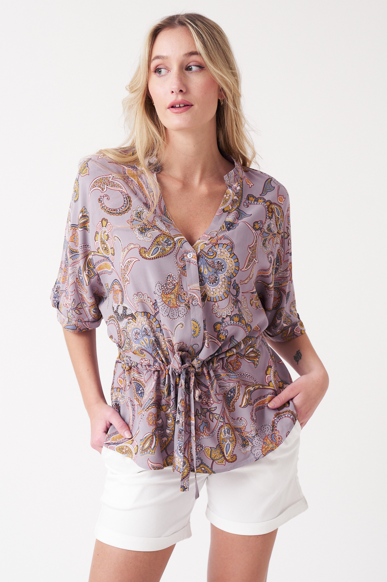 Ellie blouse  lavender