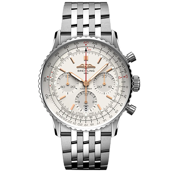 Breitling AB0139211G1A1 Breitling Navitimer B01 Chronograph 41 silver