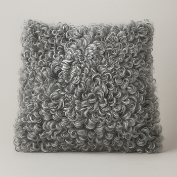 Kudde i äkta Gotlandskinn 45x45 cm