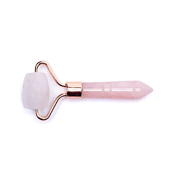 Acupressure Massage Roller Rose Quartz