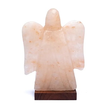 Salt Lamp Angel With Cable And Led
