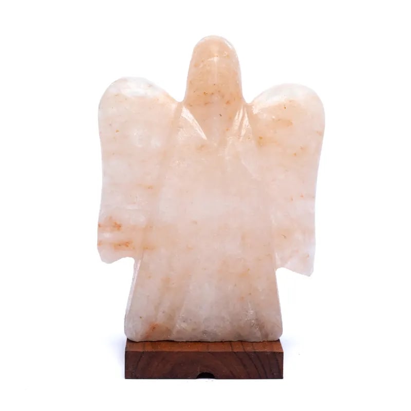 Salt Lamp Angel With Cable And Led - 4