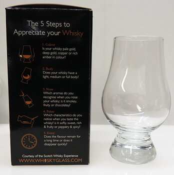 Whisky glas Glencairn 18 cl, Whisky provarglas