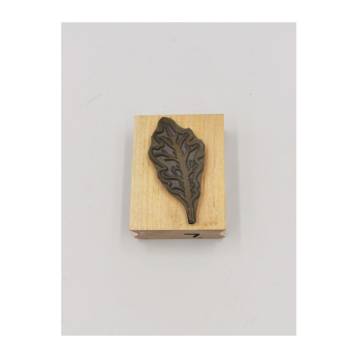Reprint Rubber Stamps Second Hand - Leaf  1