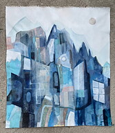 "Blue Honeymoon 1" tavla akryl orginal