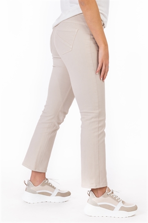 BREE BOOT CUT PANTS - SAND - 4