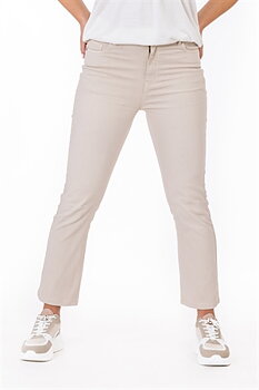 BREE BOOT CUT PANTS - SAND