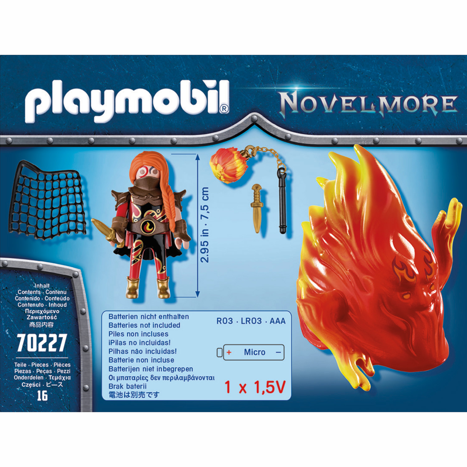 PLAYMOBIL Novelmore - Eldvakt med spöke - 4