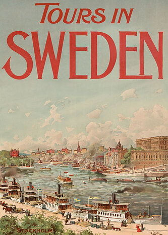 AFFISCH TOURS IN SWEDEN