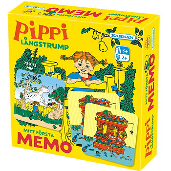 KÄRNAN Mitt första memo Pippi Långstrump
