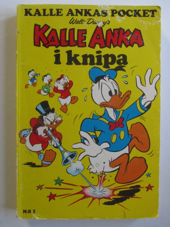 Kalle Ankas pocket 003 Kalle anka i knipa 1:a uppl.