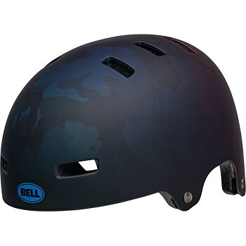 BELL SPAN MATT BLACK/BLUE CAMO 