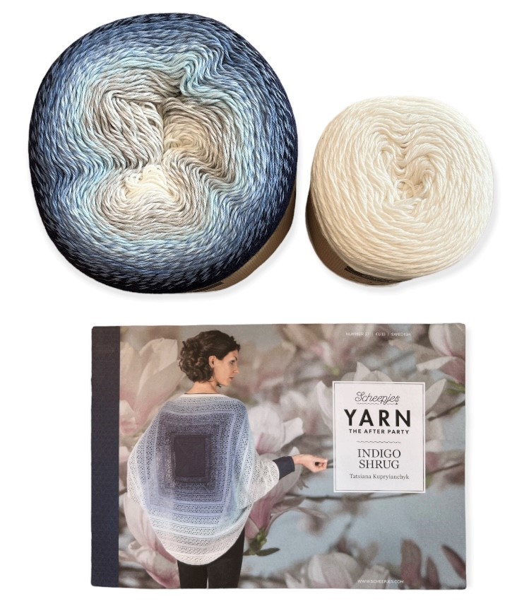 Mönster med garn - Indigo Shurg