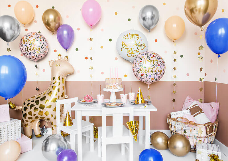 Folieballong | 100 x 120 cm | Giraff | Metallic - 2