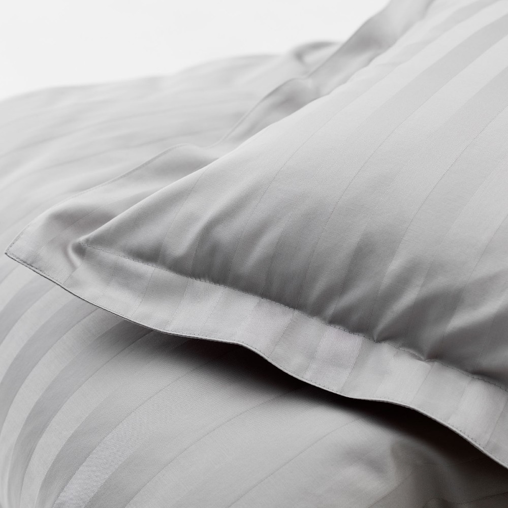 DUX Örngott Satin Stripe Grey