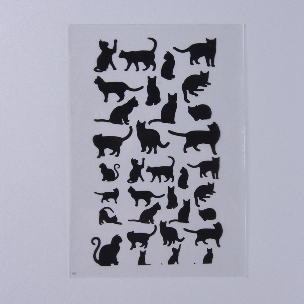 PVC- stickers. Resin , Cabochon,  Cats