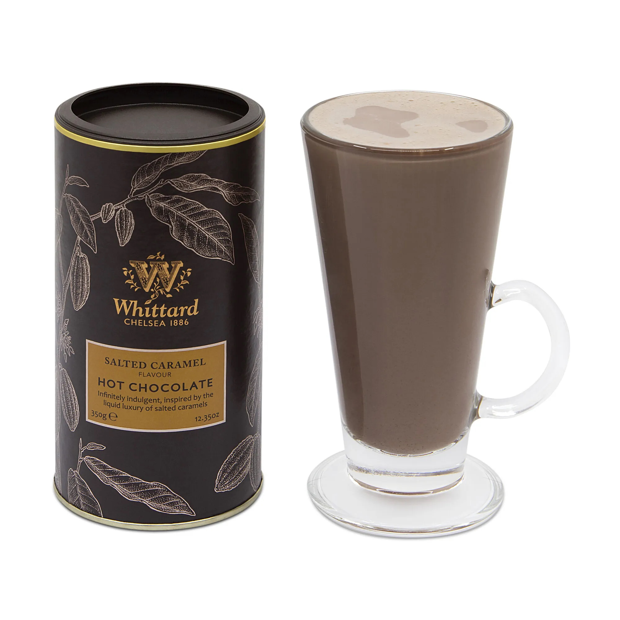 Whittard - Salted Caramel Hot Chocolate ljus 36% choklad - 5