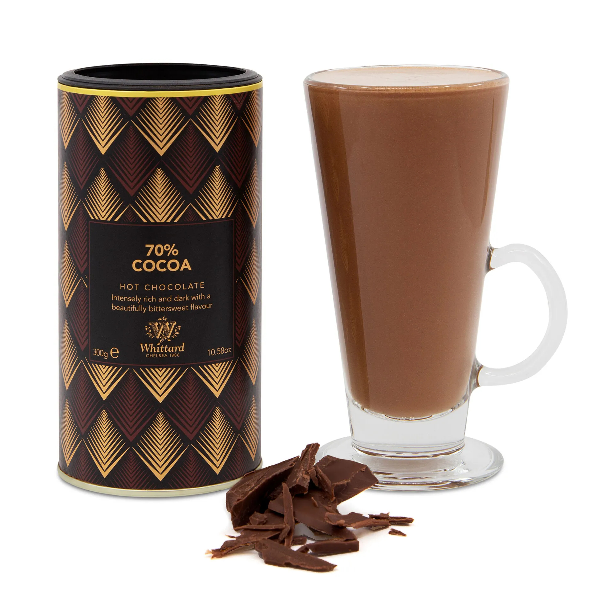 Whittard - Hot Chocolate mörk 70% choklad - 2