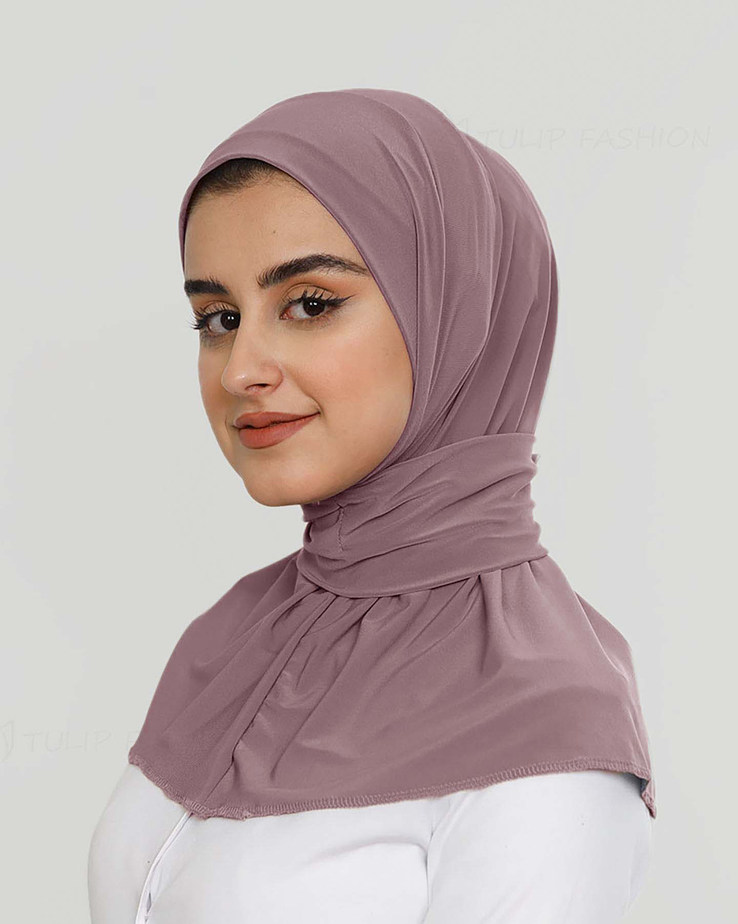 Al Amira Instant Hijab - Hazel Brown - 3