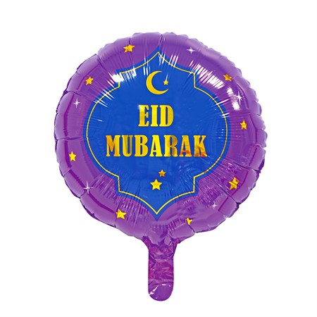 Folieballong Eid Mubarak