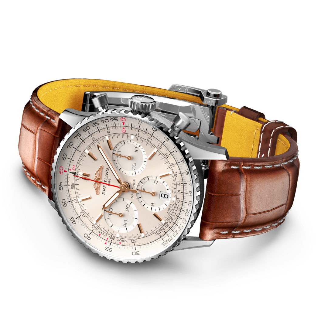 Breitling AB0139211G1P1 Breitling Navitimer B01 Chronograph 41 silver