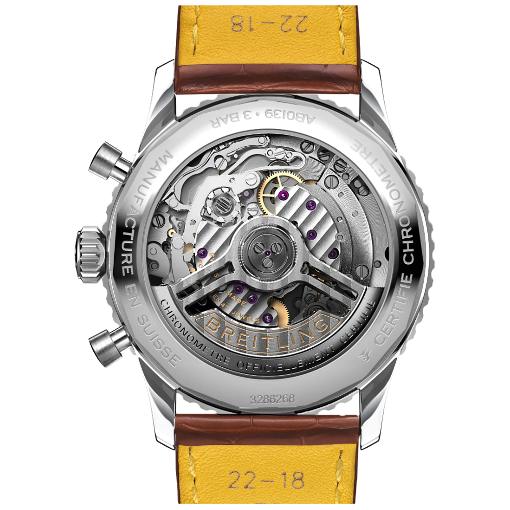 Breitling AB0139211L1P1 Breitling Navitimer B01 Chronograph 41 mintgrön