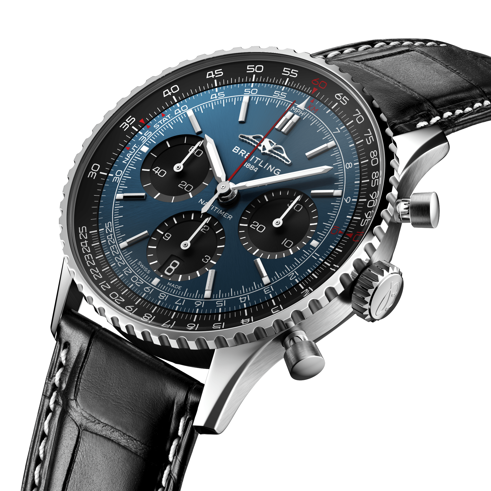 Breitling AB0139241C1P1 Breitling Navitimer B01 Chronograph 41 blå