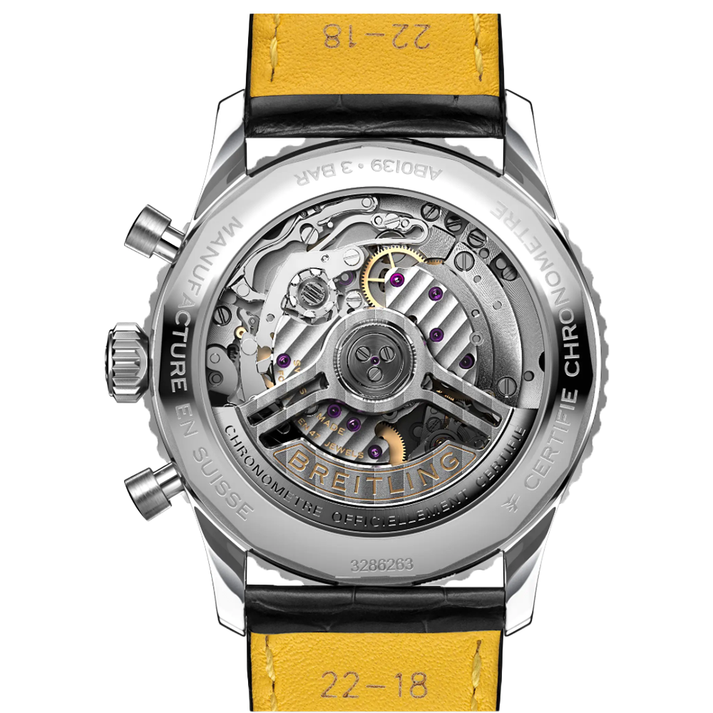 Breitling AB0139241C1P1 Breitling Navitimer B01 Chronograph 41 blå