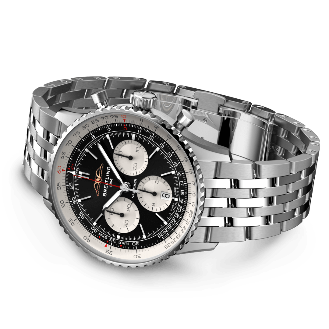 Breitling AB0138211B1A1 Breitling Navitimer B01 Chronograph 43 svart