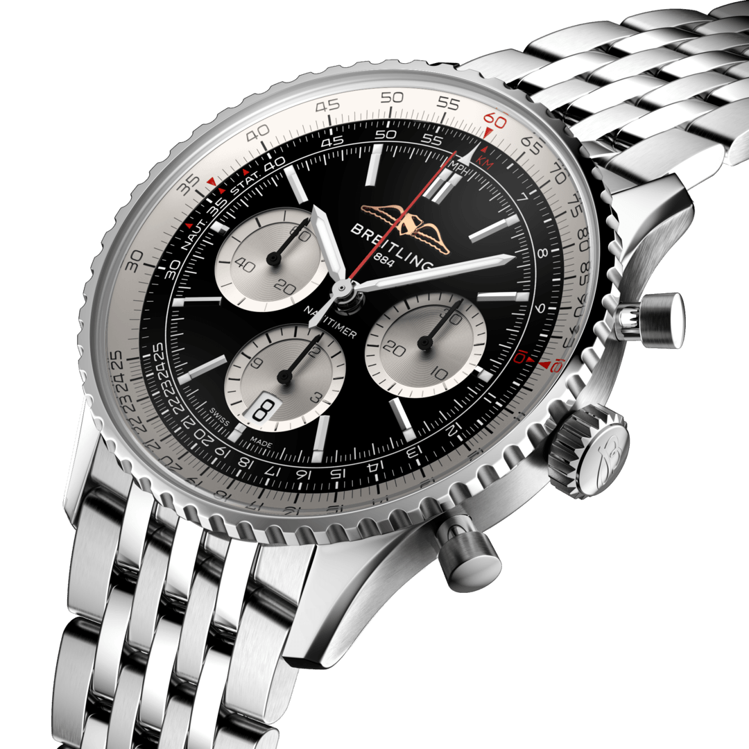 Breitling AB0138211B1A1 Breitling Navitimer B01 Chronograph 43 svart