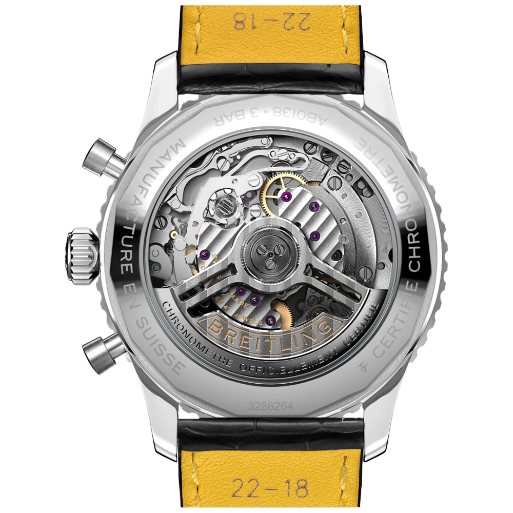 Breitling AB0138211B1P1 Breitling Navitimer B01 Chronograph 43 svart