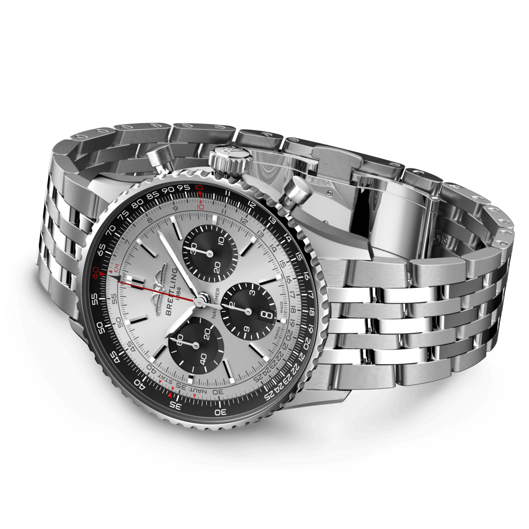 Breitling AB0138241G1A1 Breitling Navitimer B01 Chronograph 43 silver