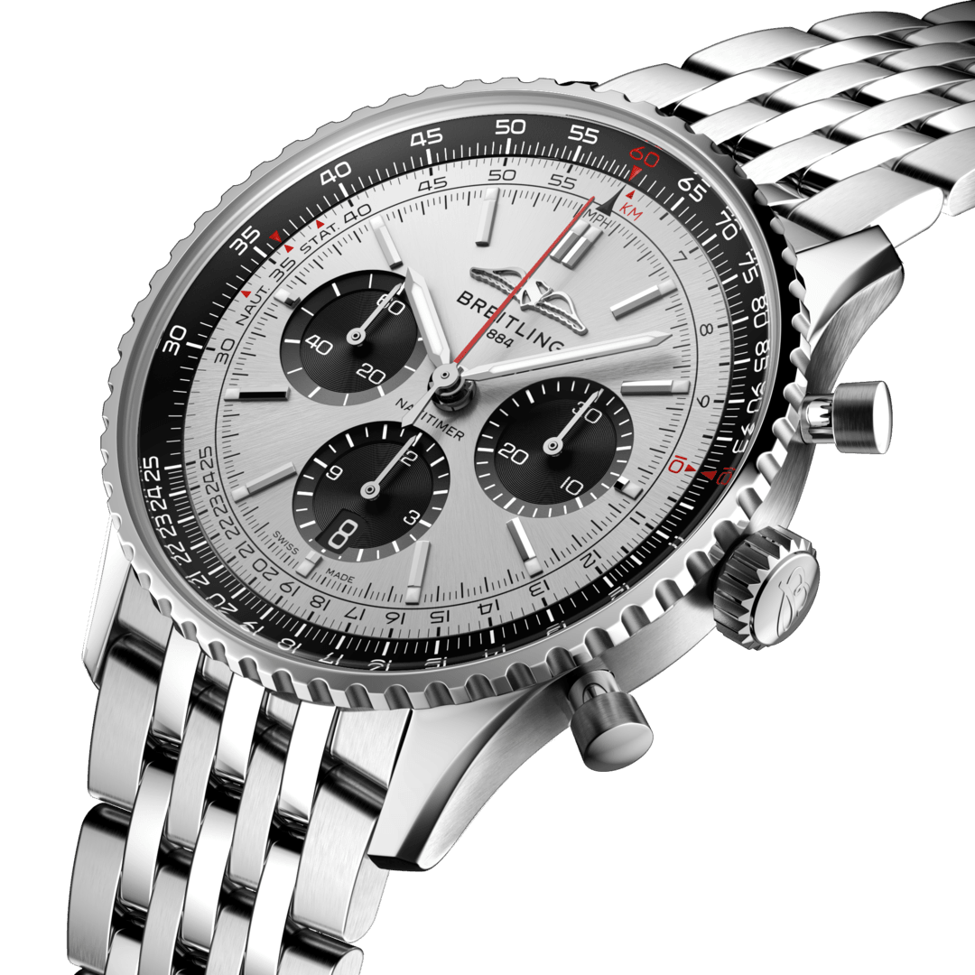 Breitling AB0138241G1A1 Breitling Navitimer B01 Chronograph 43 silver